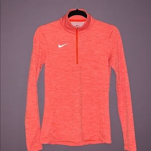 Nike S Long Sleeve “Dri-Fit” Half Zip